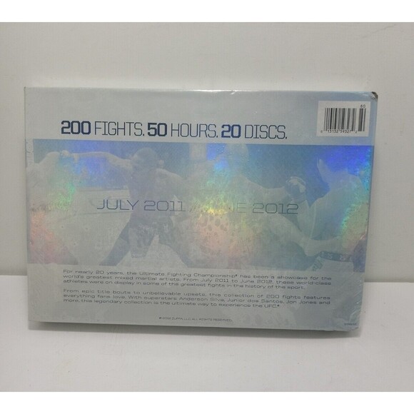UFC: Ultimate Fight Collection-2012 Edition (DVD,2012,20-Disc Set)-Brand New - Picture 7 of 7
